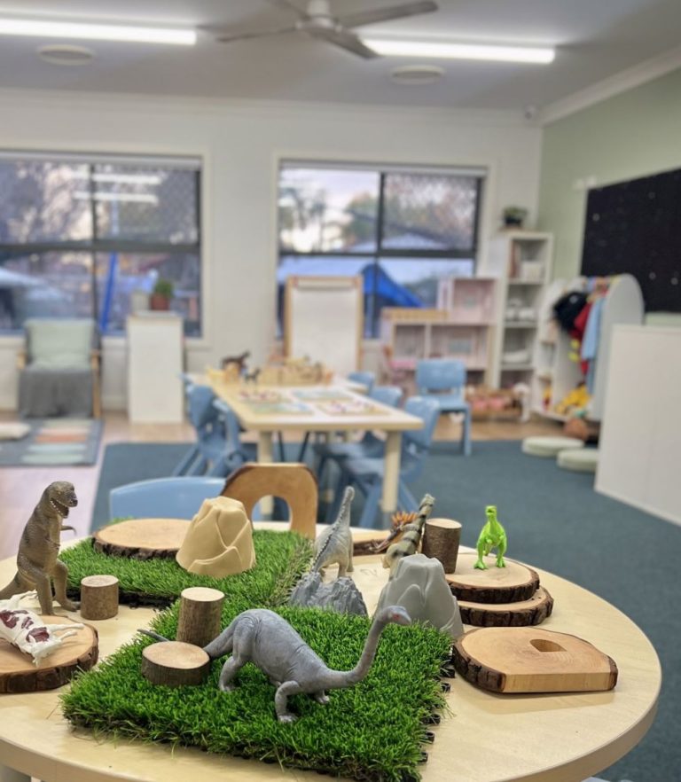 Children playing in Wallabie's Room (3-4 years) at Macarthur Early Learning