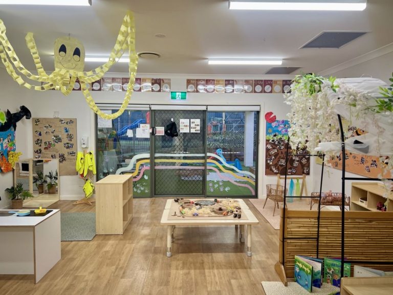 Toddlers learning in Wombat's Room (2-3 years) at Macarthur Early Learning