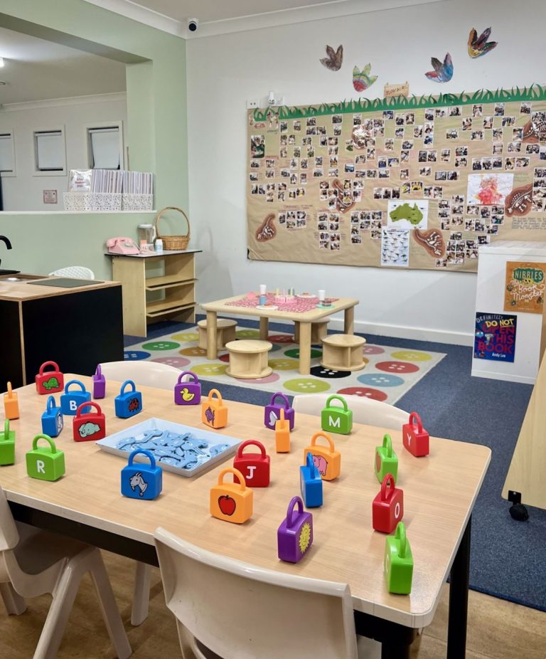 Preschoolers in Kangaroo's Room (4-5 years) school readiness program at Macarthur Early Learning