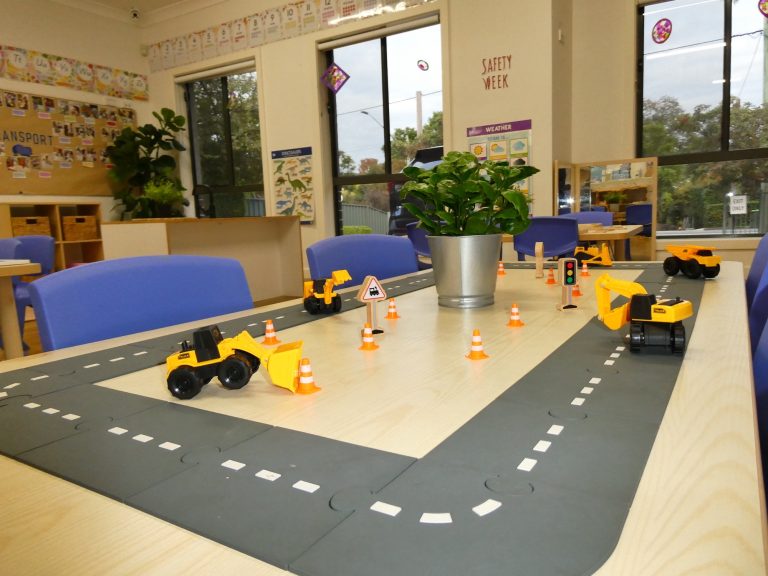 Toddlers learning in Wombat's Room (2-3 years) at Macarthur Early Learning