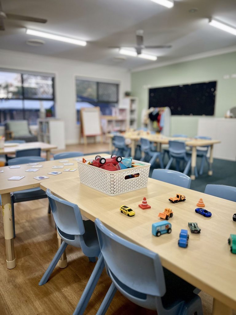Children playing in Wallabie's Room (3-4 years) at Macarthur Early Learning